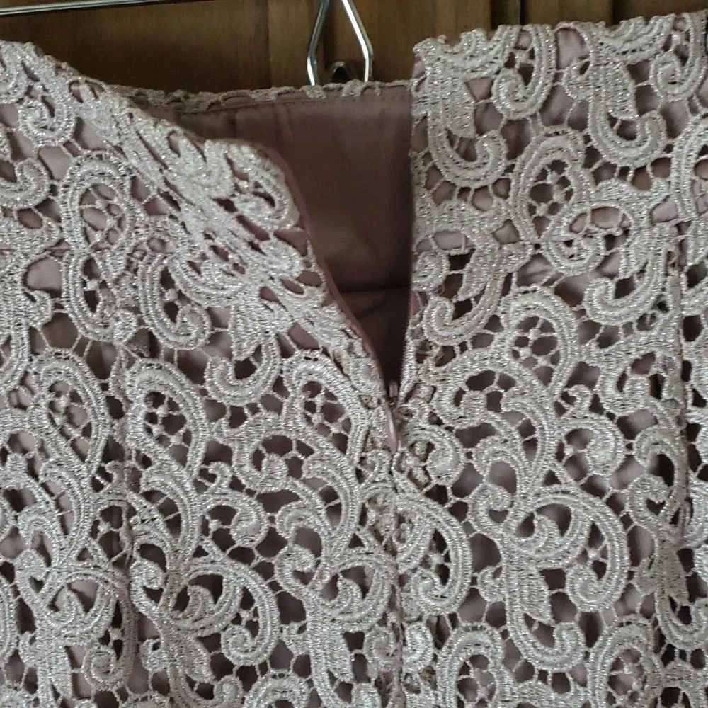Boston Proper lace mini skirt, size 10 - Picture 4 of 4